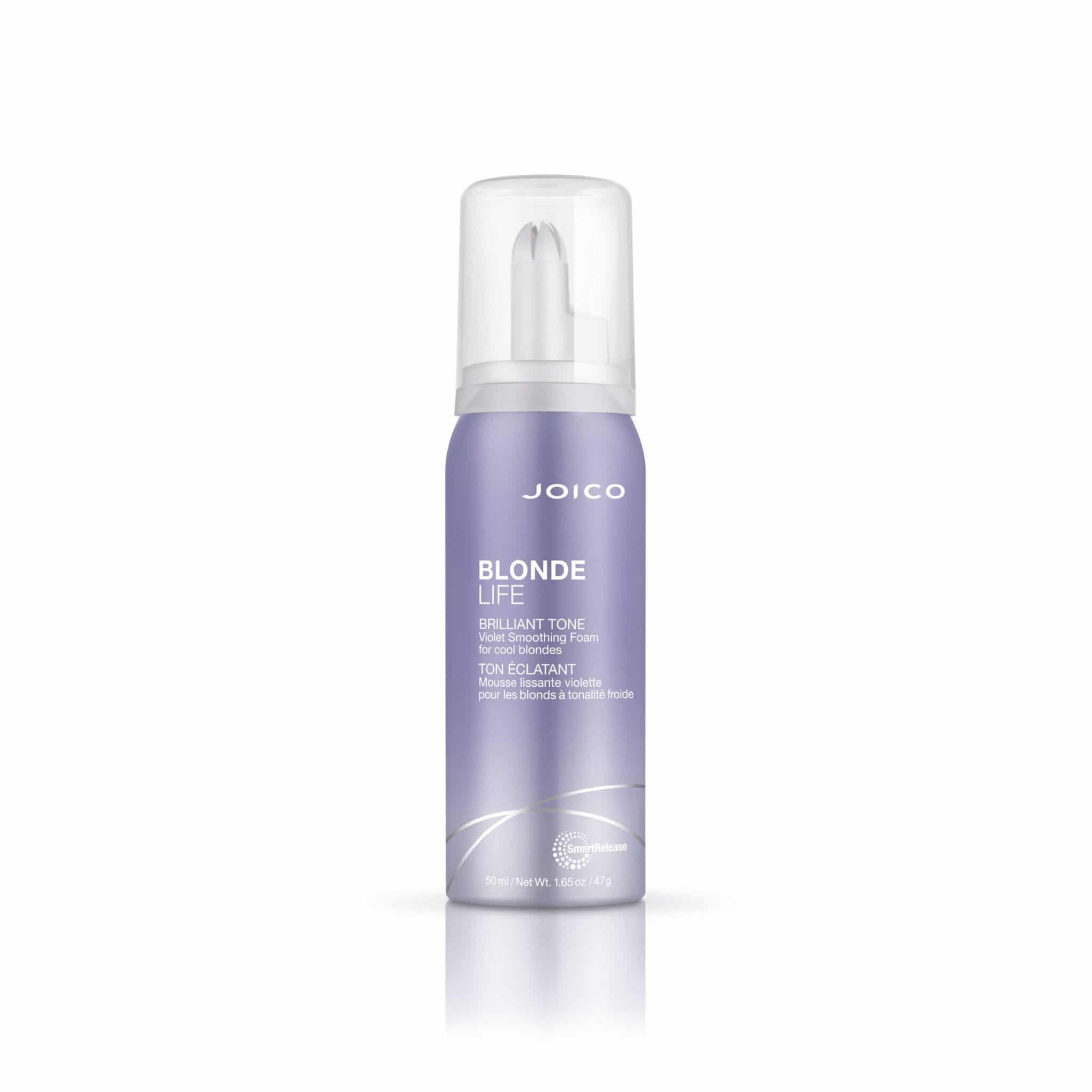 Joico Blonde Life Brilliant Tone Violet Smoothing Foam 50ml - Pena za neutralizaciju žutih tonova