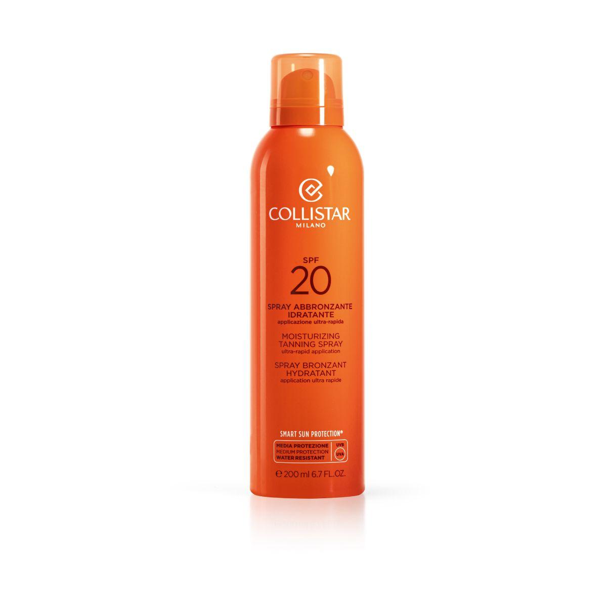 Moisturizing Tanning Spray SPF 20, water resistant 200 ml