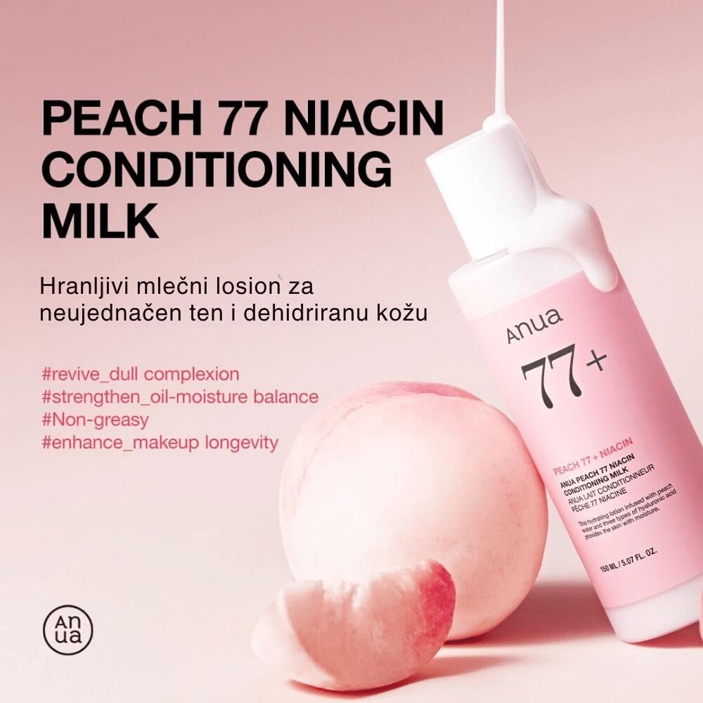 Peach 77 Niacin Conditioning Milk 150ml