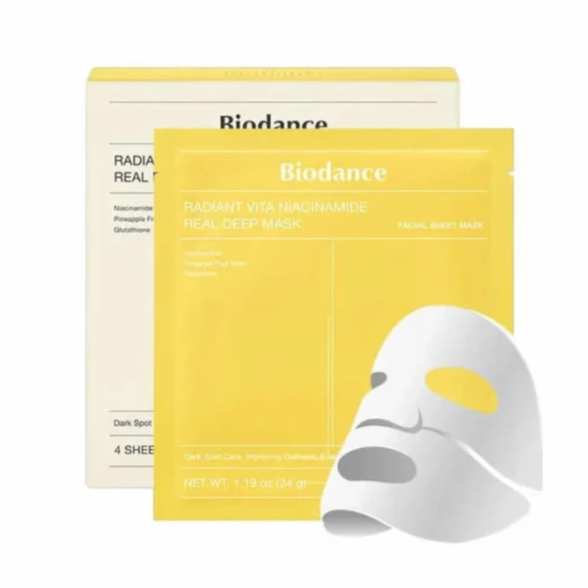  Radiant Vita Niacinamide Real Deep Mask
