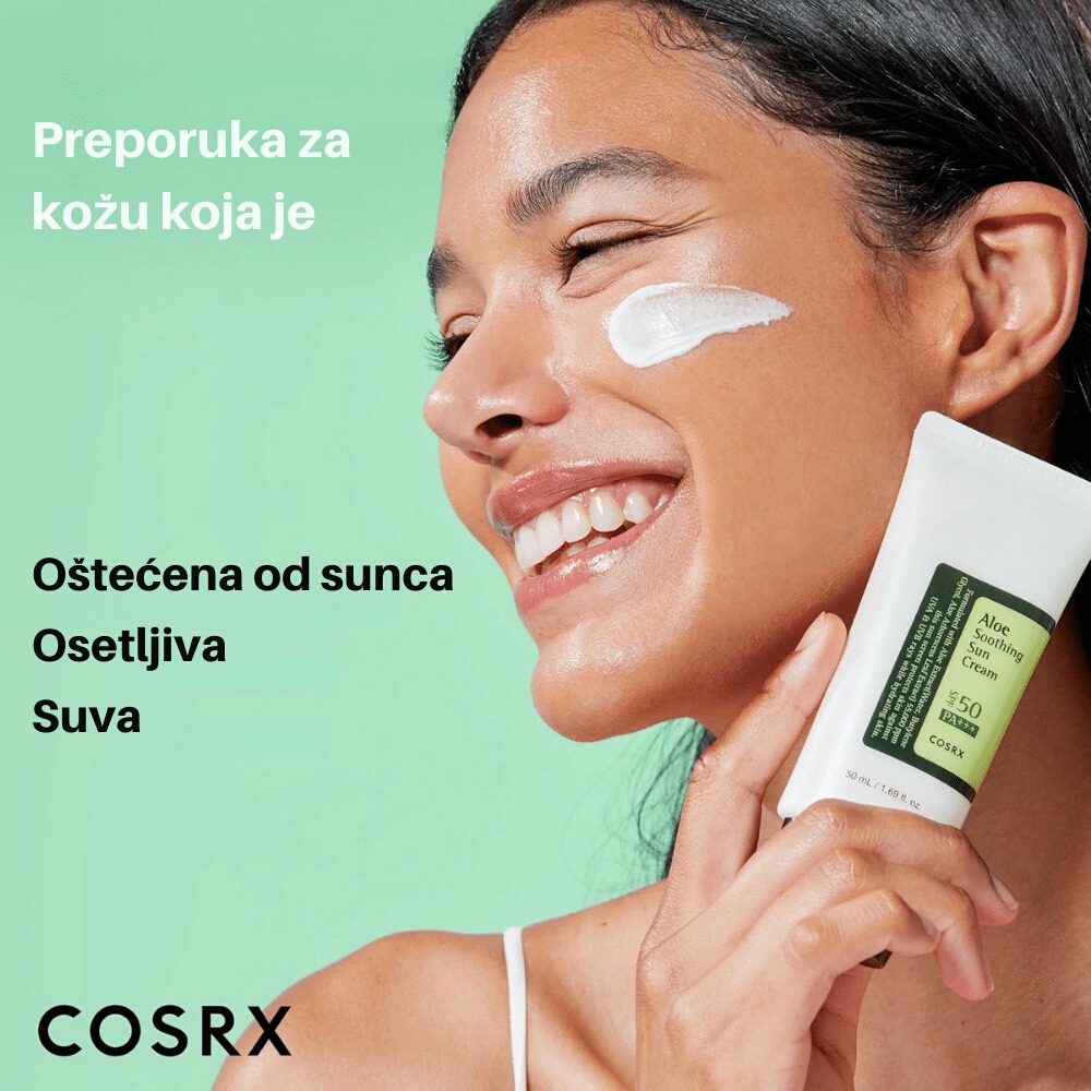 Aloe Soothing Sun Cream Spf50+ Pa+++ 50ml