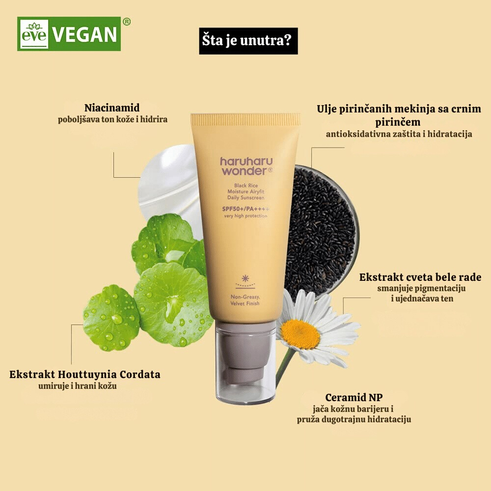 Black Rice Moisture Airyfit Daily Sunscreen 50ml