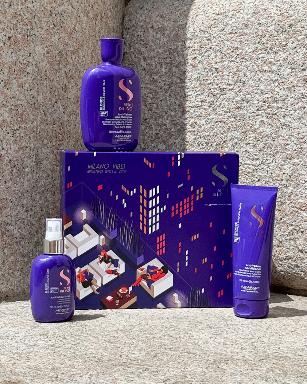 Semi Di Lino - BLONDE Praznični set