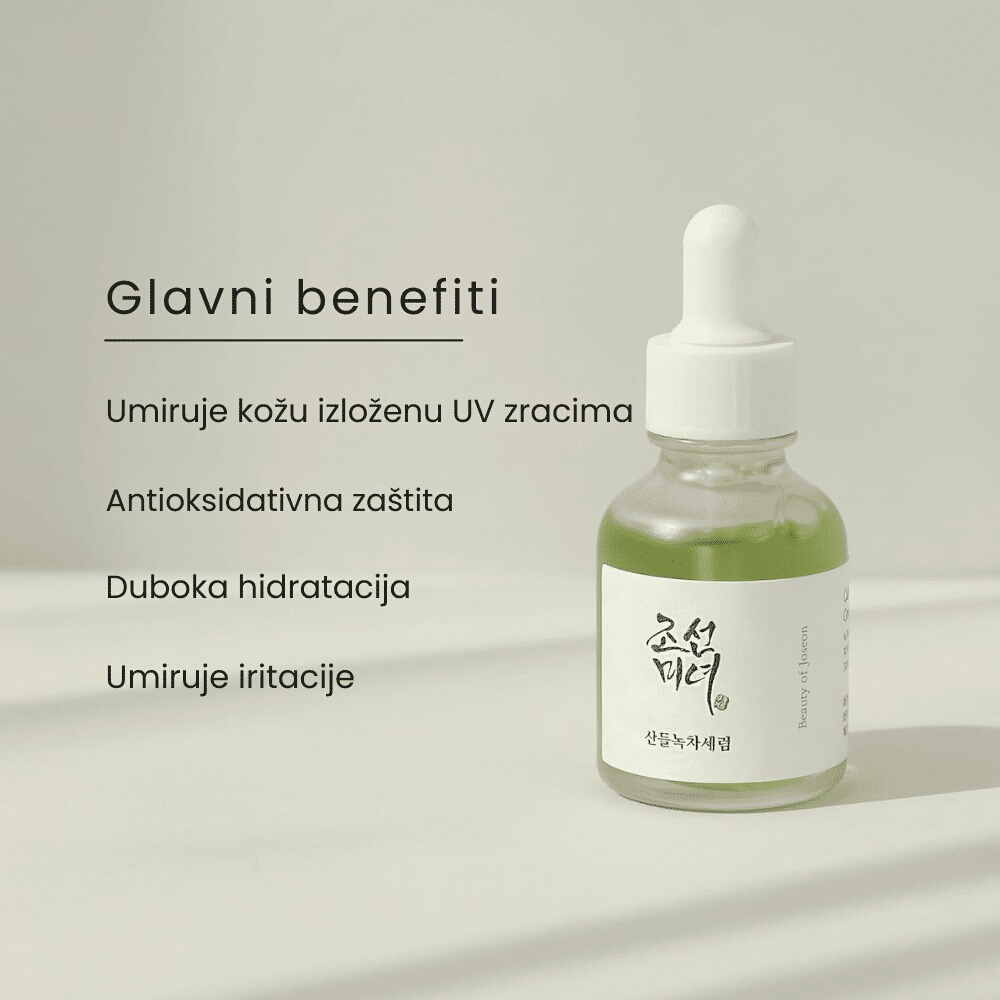 Calming serum : Green tea + Panthenol 30ml