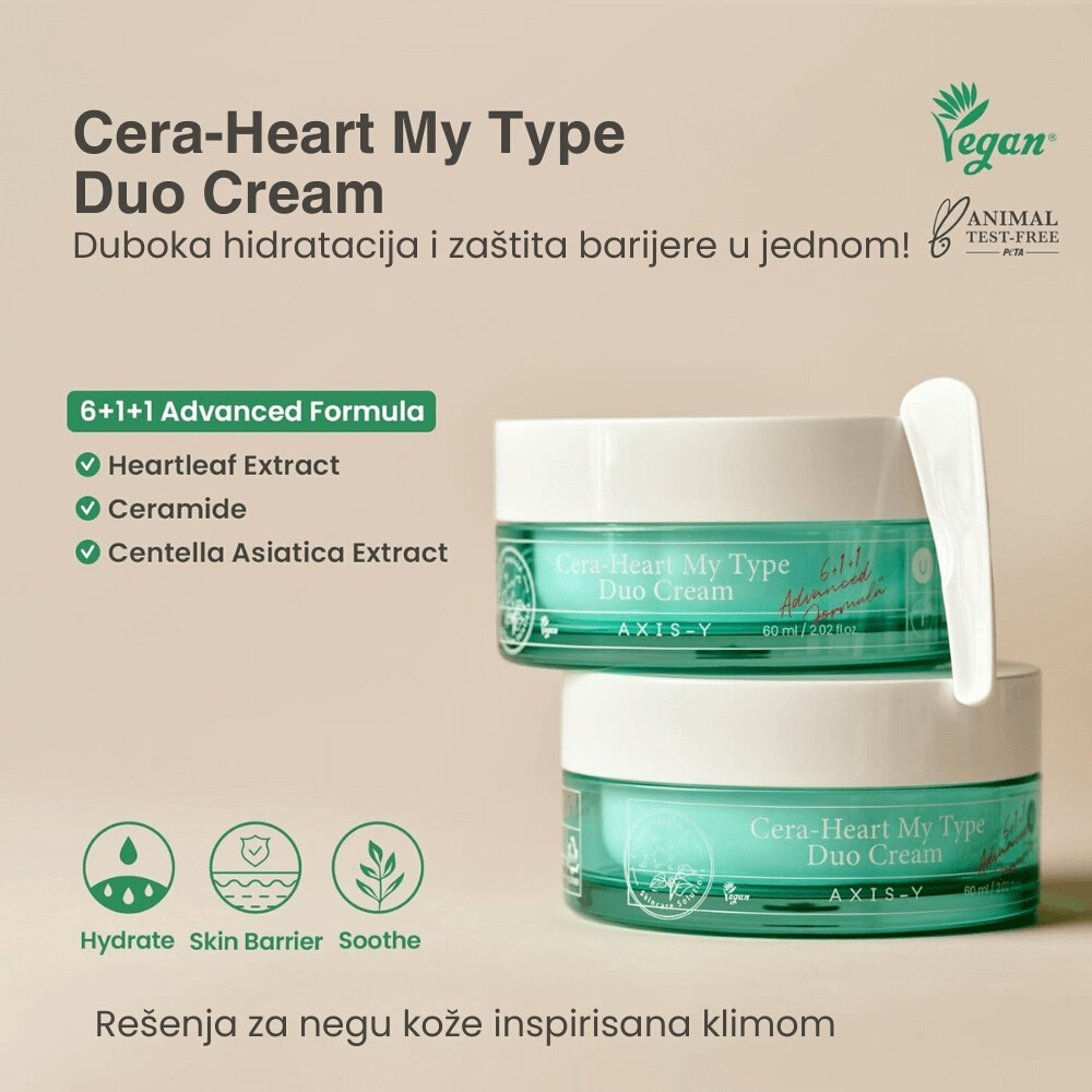 Cera- Heart My Type Duo Cream 60ml