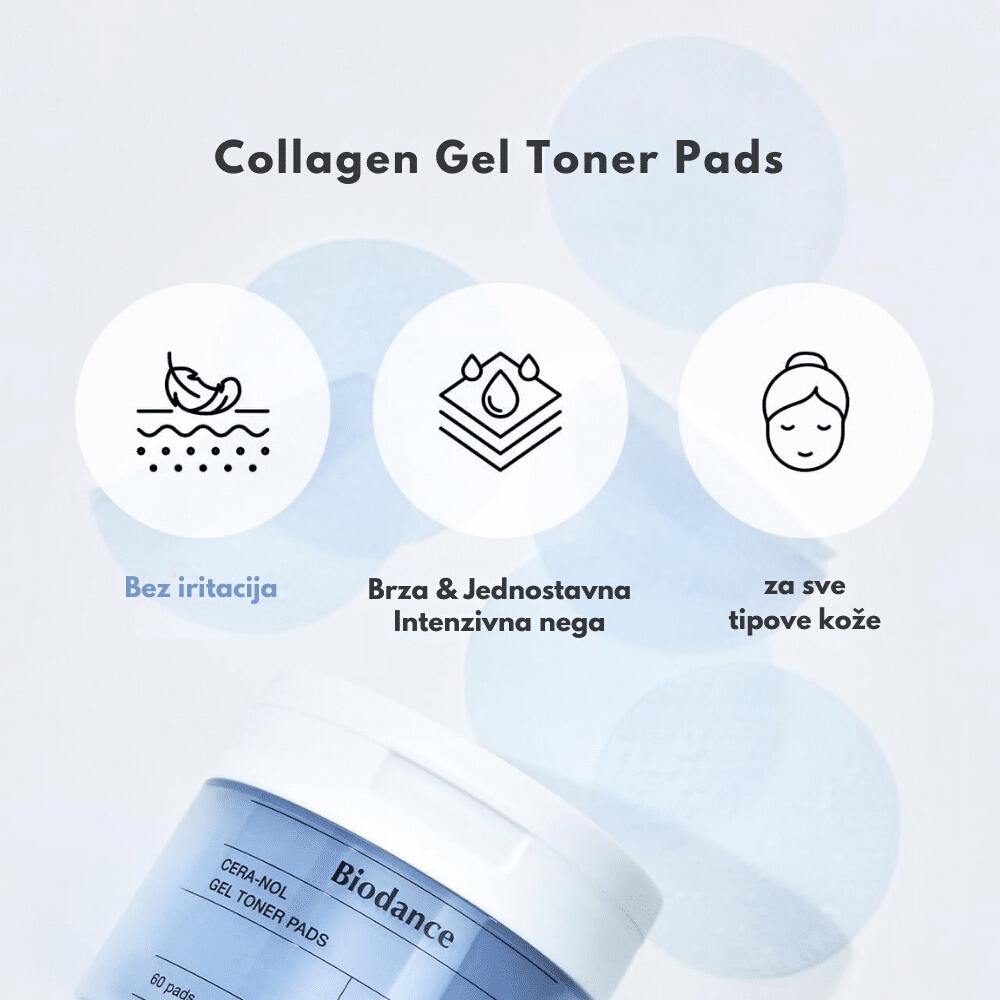 Cera-nol Gel Toner Pads 60Pads