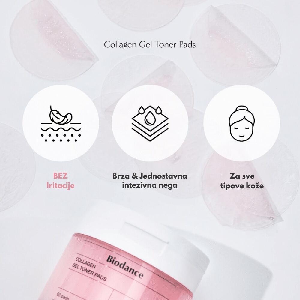 Collagen Gel Toner Pads 60Pads