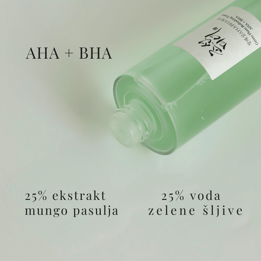 Green plum refreshing toner : AHA + BHA (150ml)