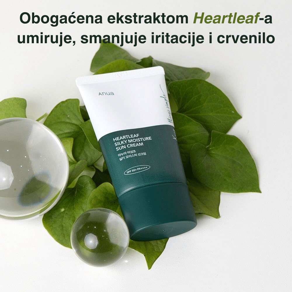 Heartleaf Silky Moisture Sunscreen 50ml