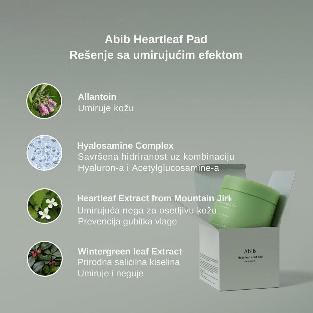 Heartleaf Spot Pad Calming Touch 80 Pads