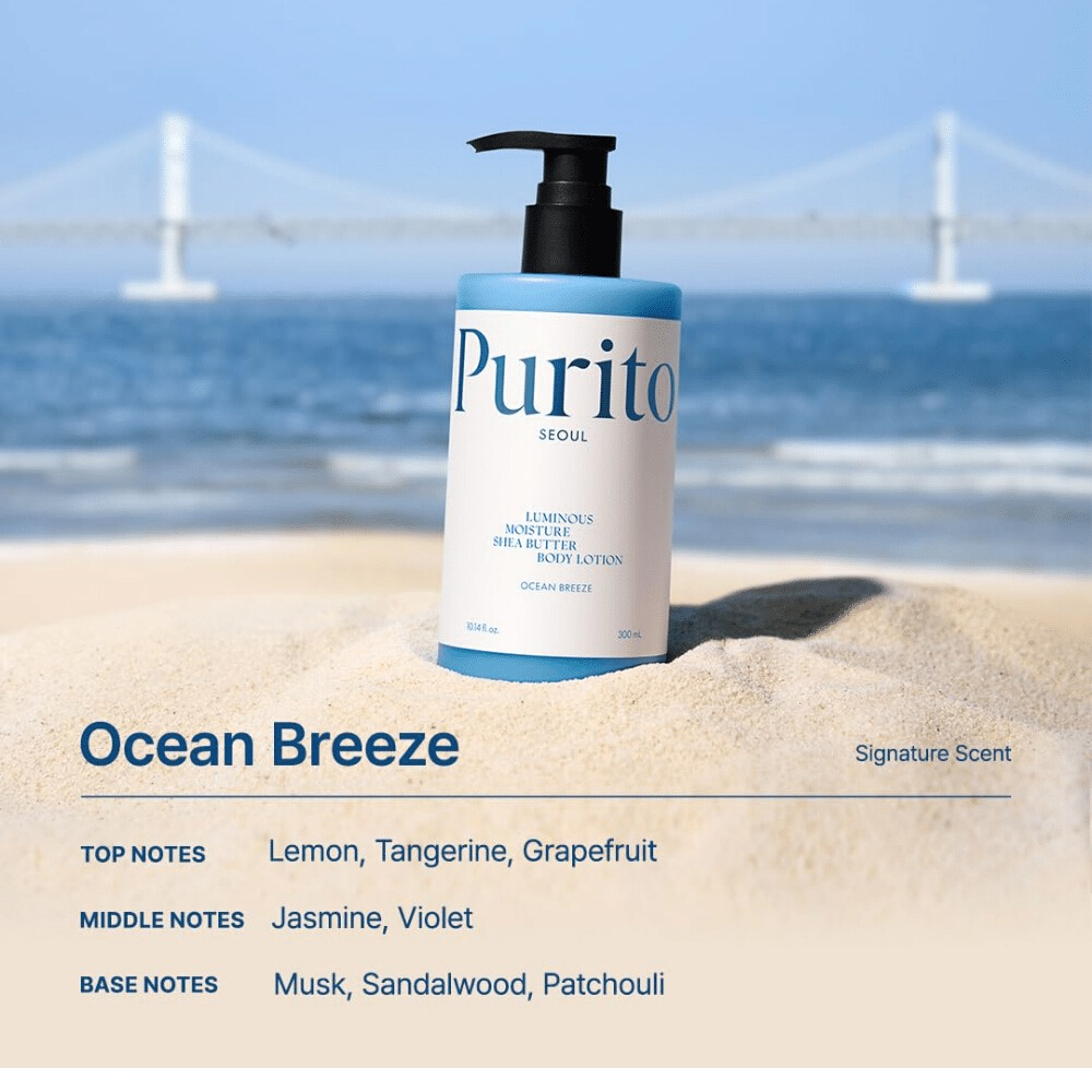 Luminous Moisture Shea Butter Body Lotion Ocean Breeze 300ml