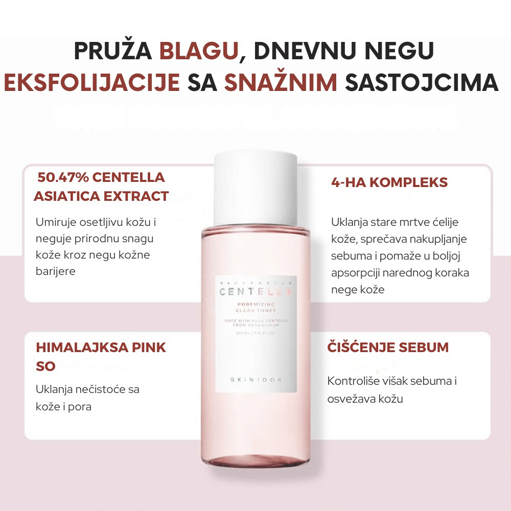 Madagascar Centella Poremizing Clear Toner 210ml