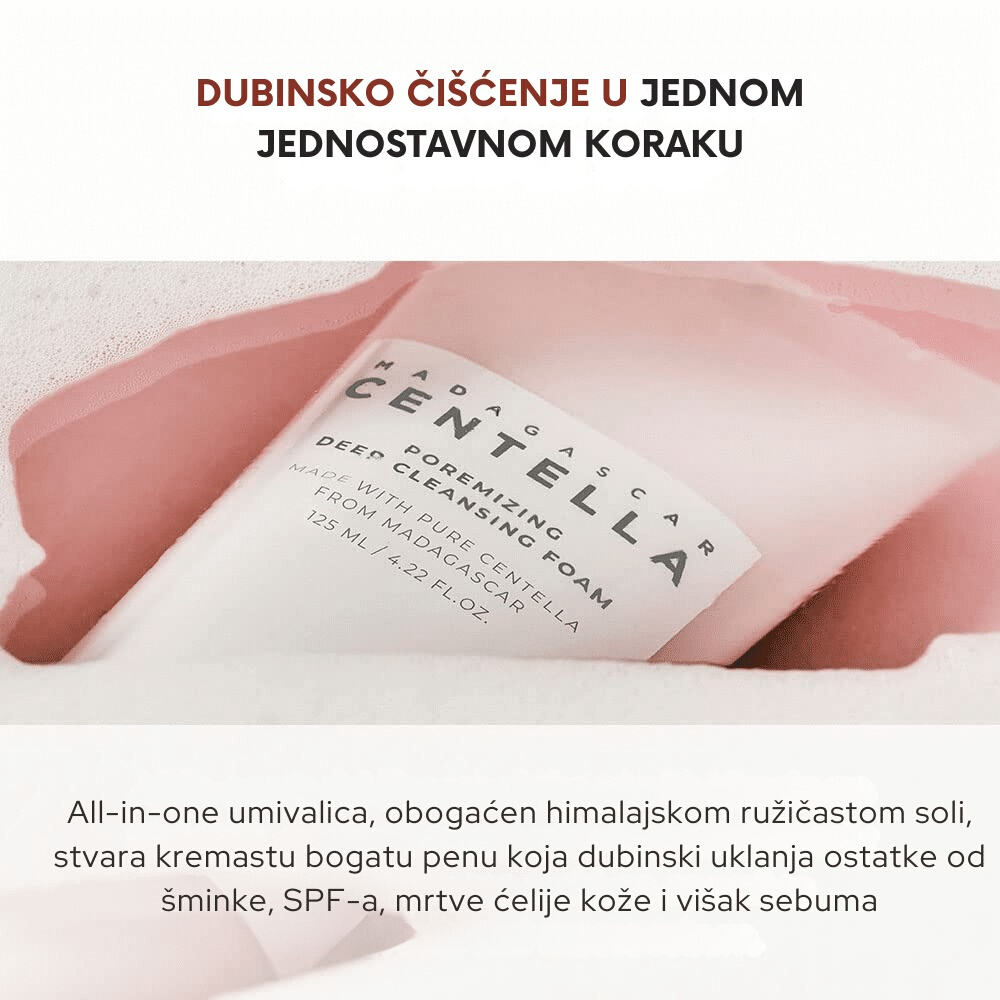 Madagascar Centella Poremizing Deep Cleansing Foam 125ml
