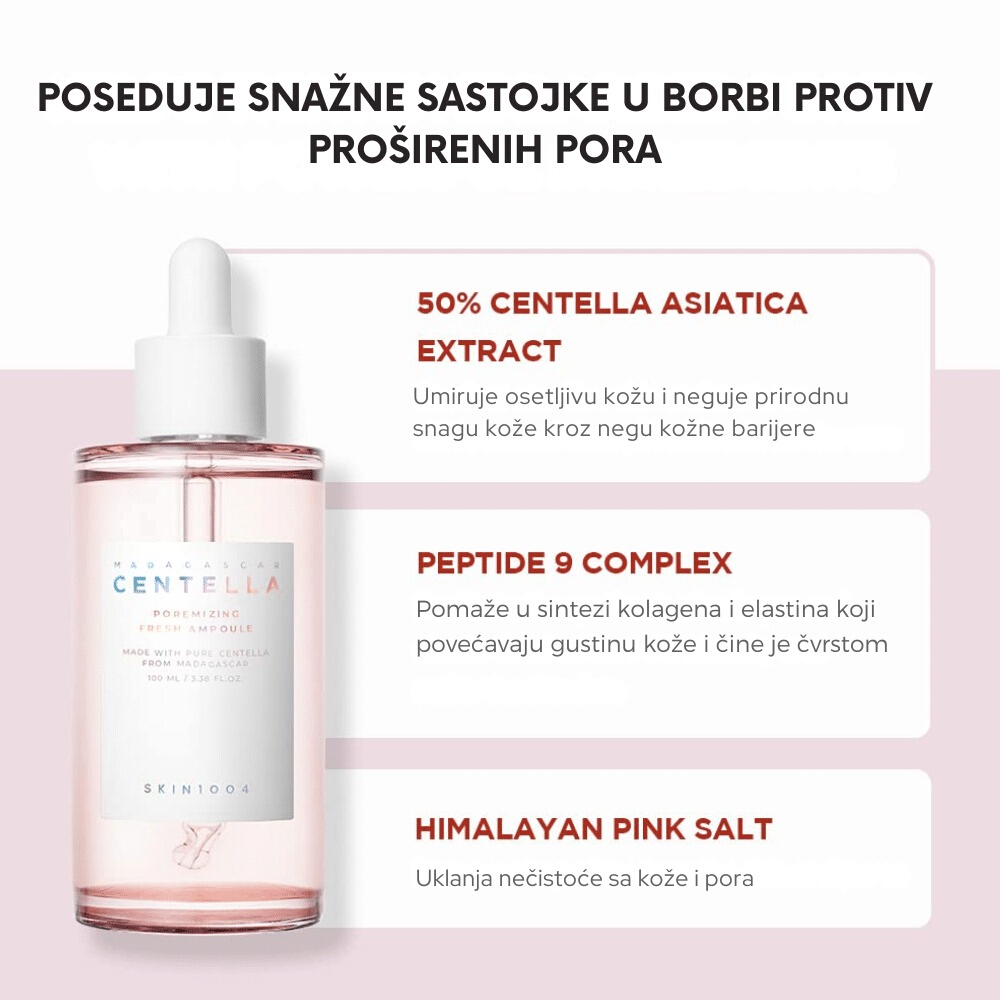 Madagascar Centella Poremizing Fresh Ampoule 100ml