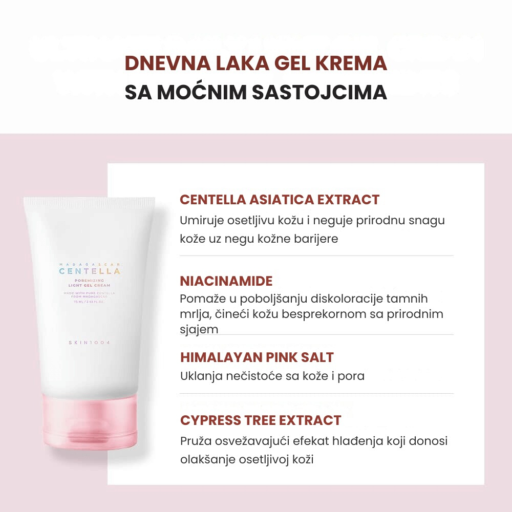 Madagascar Centella Poremizing Light Gel Cream 75ml