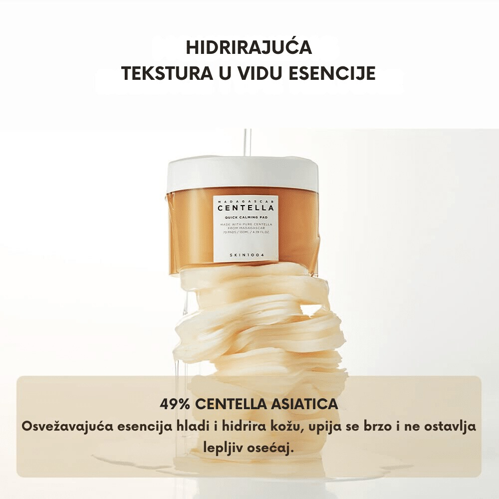 Madagascar Centella Quick Calming Pad 70pads