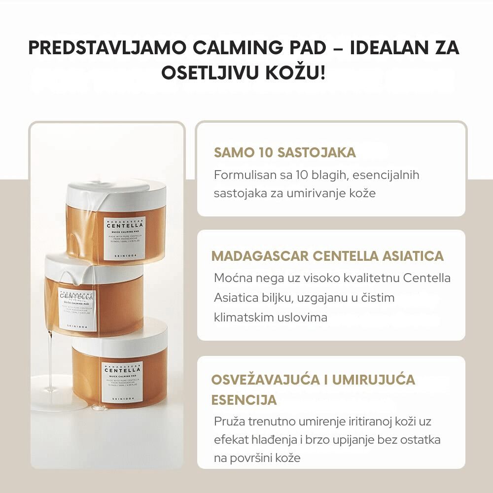 Madagascar Centella Quick Calming Pad 70pads