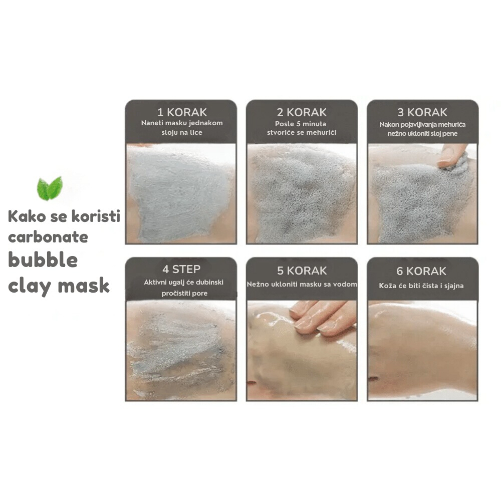 Milky Piggy Carbonated Bubble Clay Mask 100ml