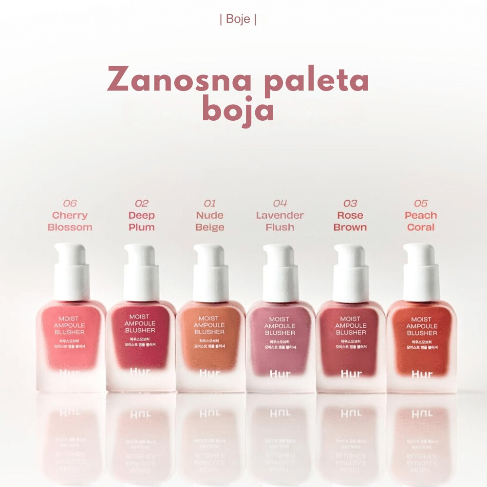 Moist Ampoule Blusher #Rose Brown 10ml