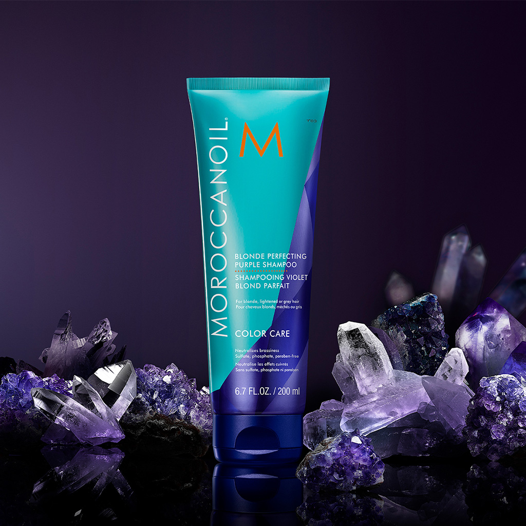Moroccanoil Blonde Perfecting Purple Shampoo200ml