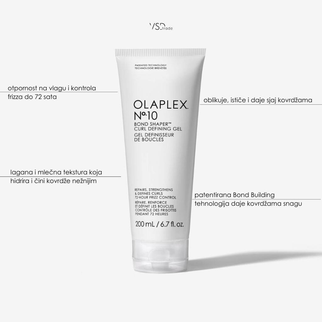 OLAPLEX No. 10 Bond Shaper Curl Defining Gel 200ml