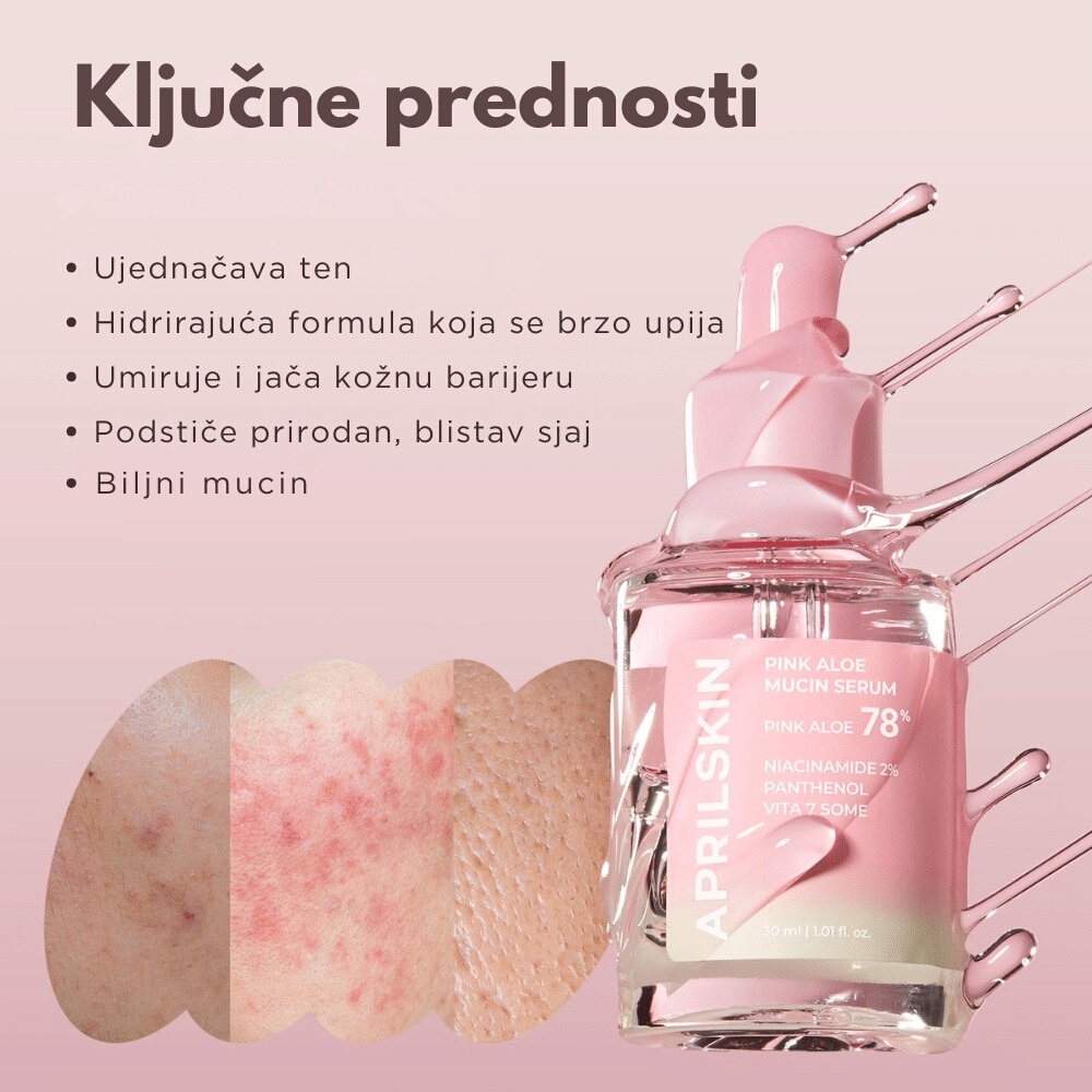 Pink Aloe Mucin Serum 30ml