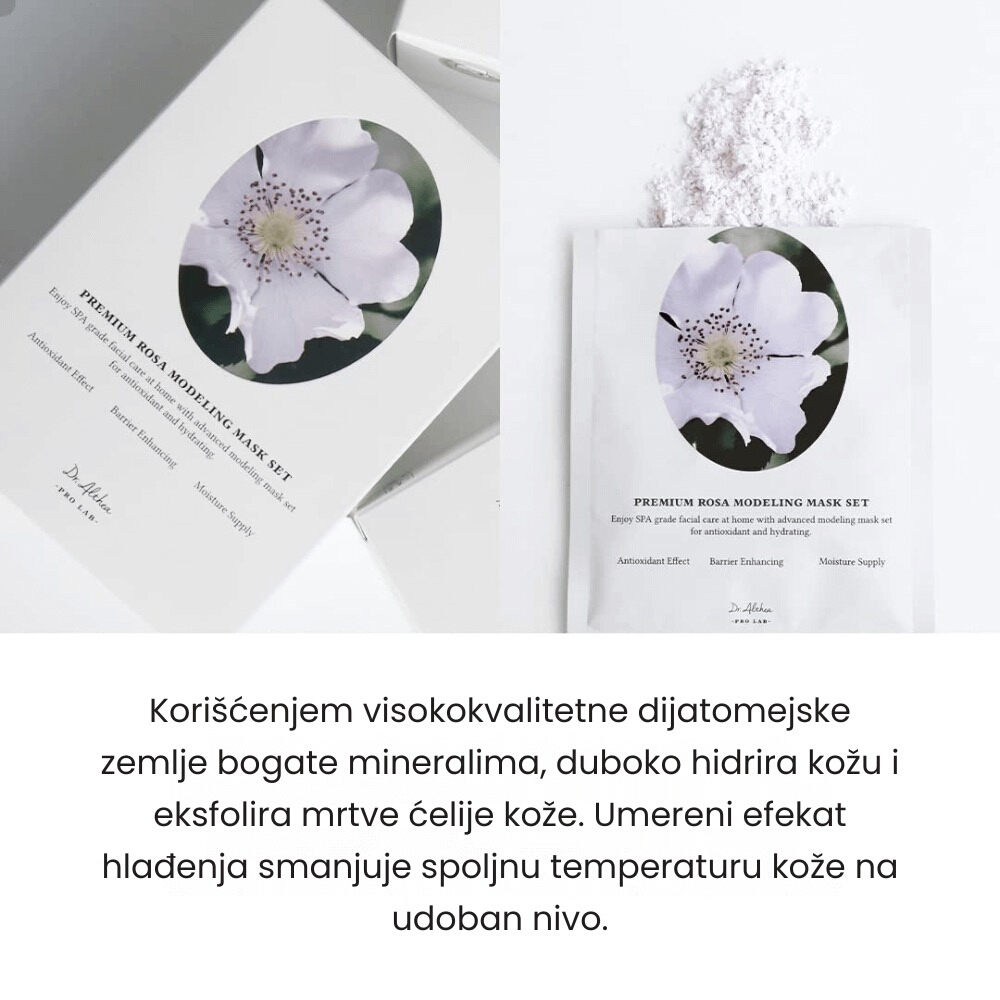 Premium Rosa Modeling Mask Set (25g*5EA)