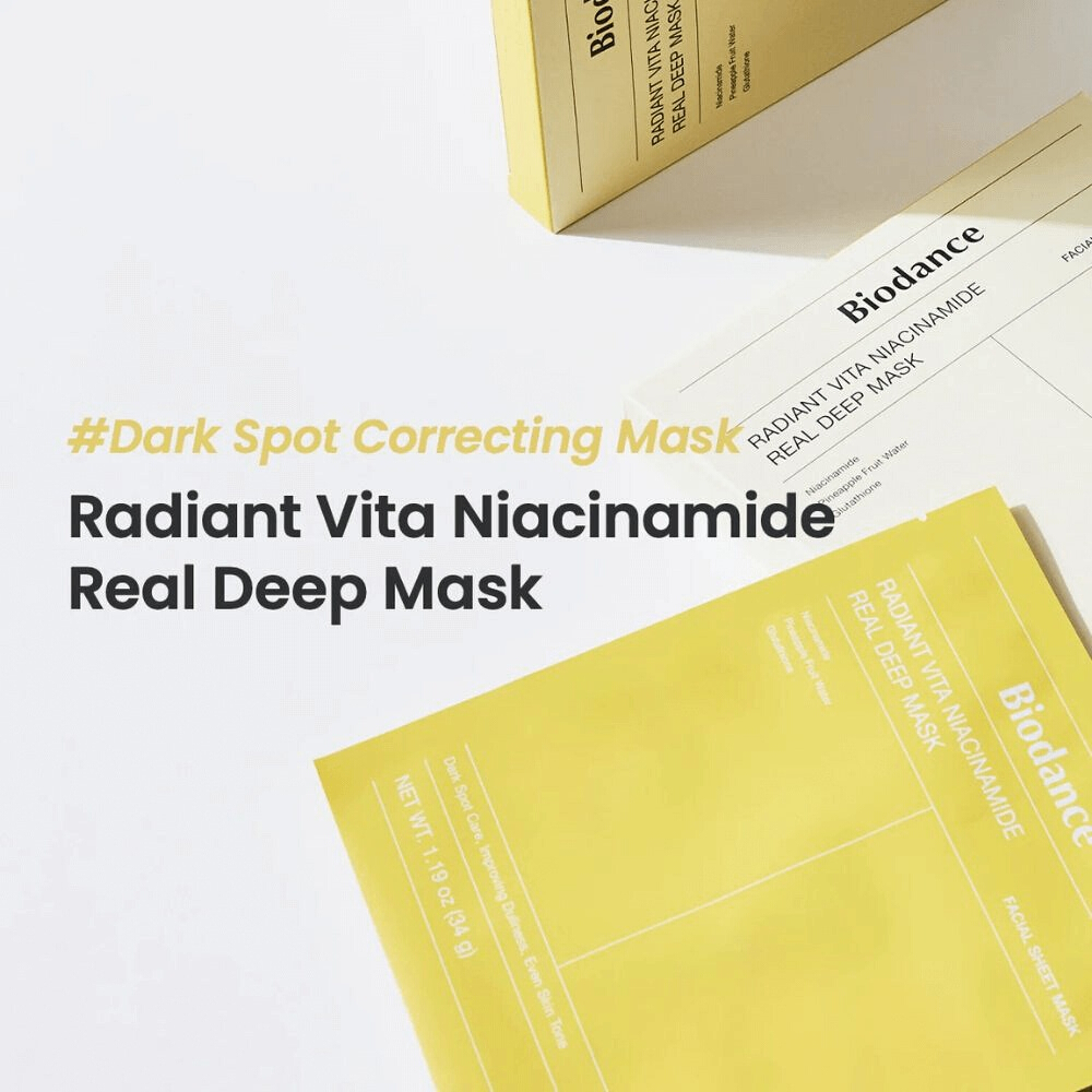 Radiant Vita Niacinamide Real Deep Mask 1ea