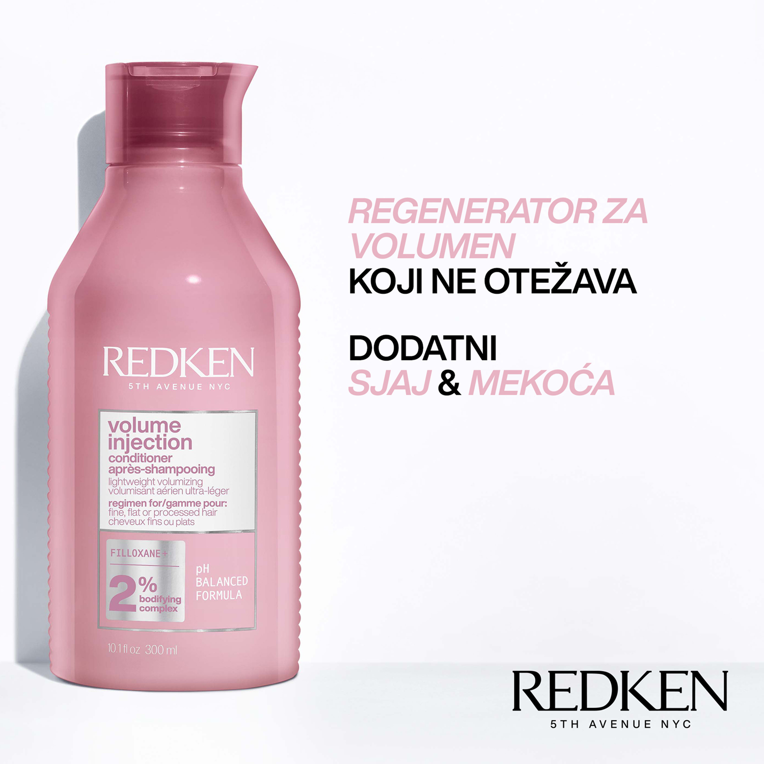 Redken Volume Injection duo set - šampon i kondicioner