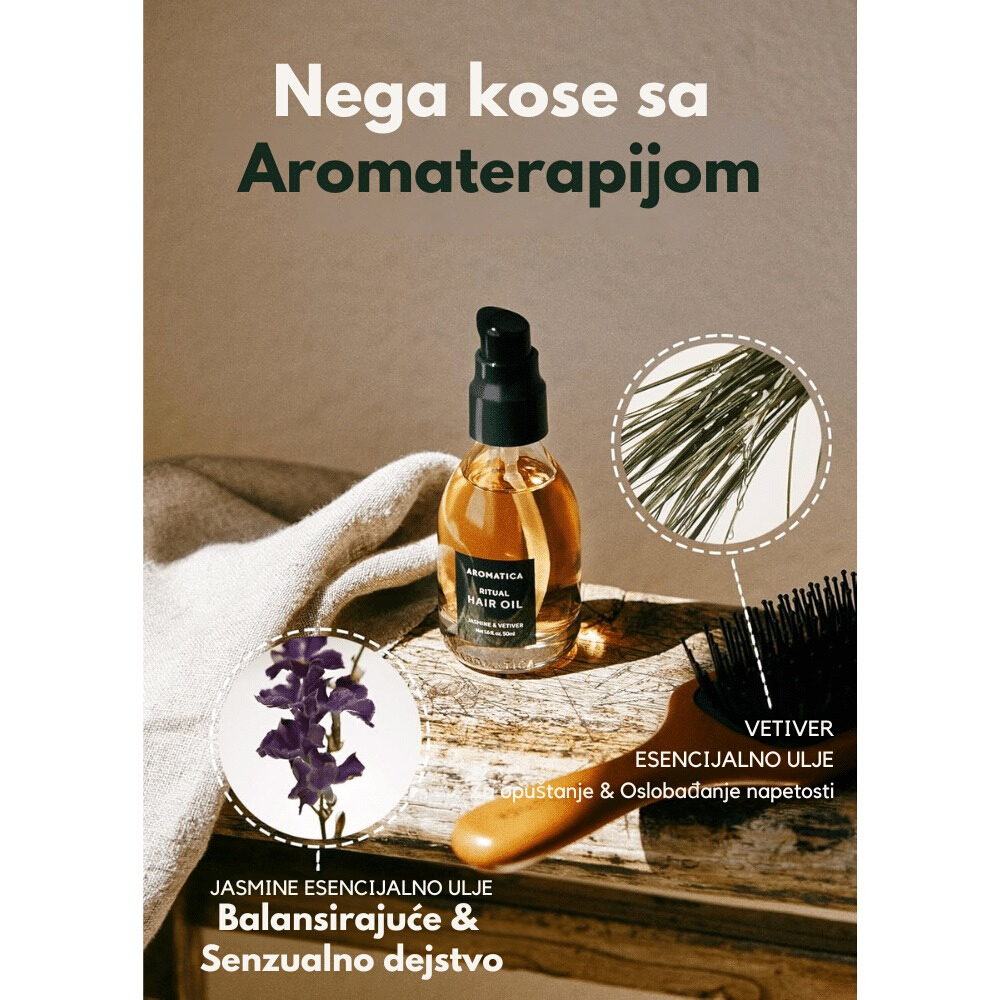 Ritual Hair Oil Jasmine & Vetiver 50ml