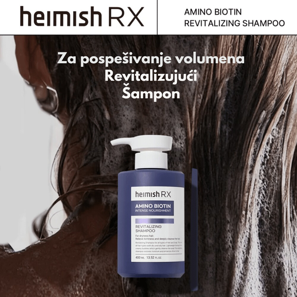 RX Amino Biotin Revitalizing Shampoo 400ml