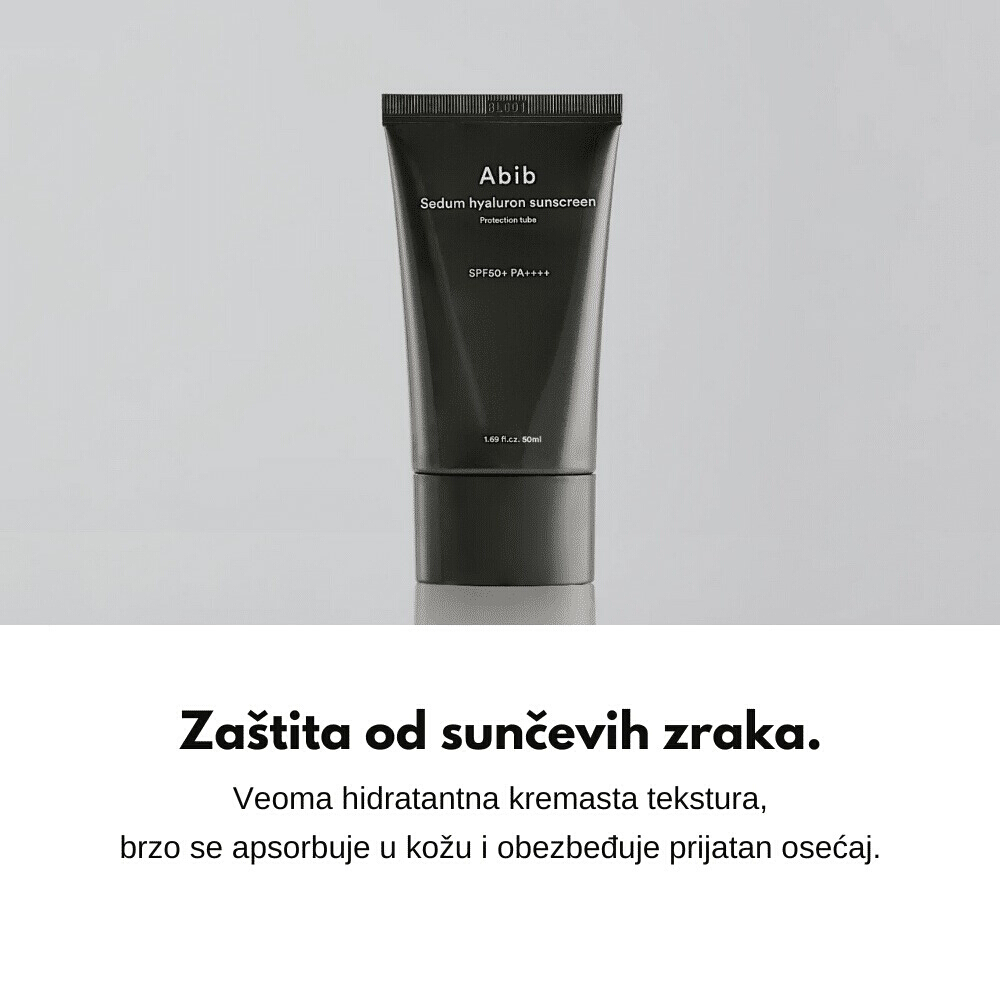 Sedum Hyaluron Sunscreen Protection Tube 50ml