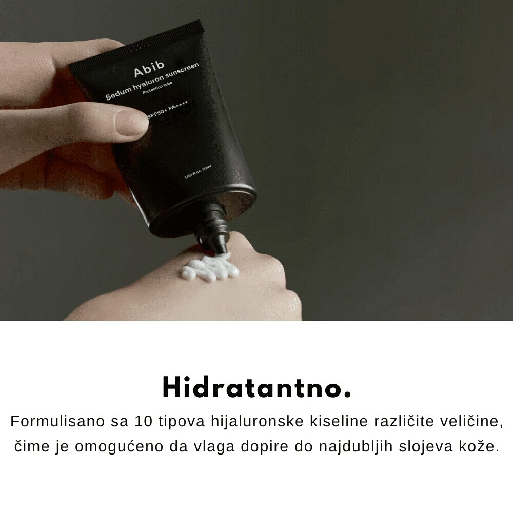 Sedum Hyaluron Sunscreen Protection Tube 50ml