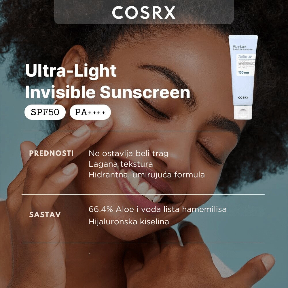 Ultra Light Invisible Sunscreen 50mL
