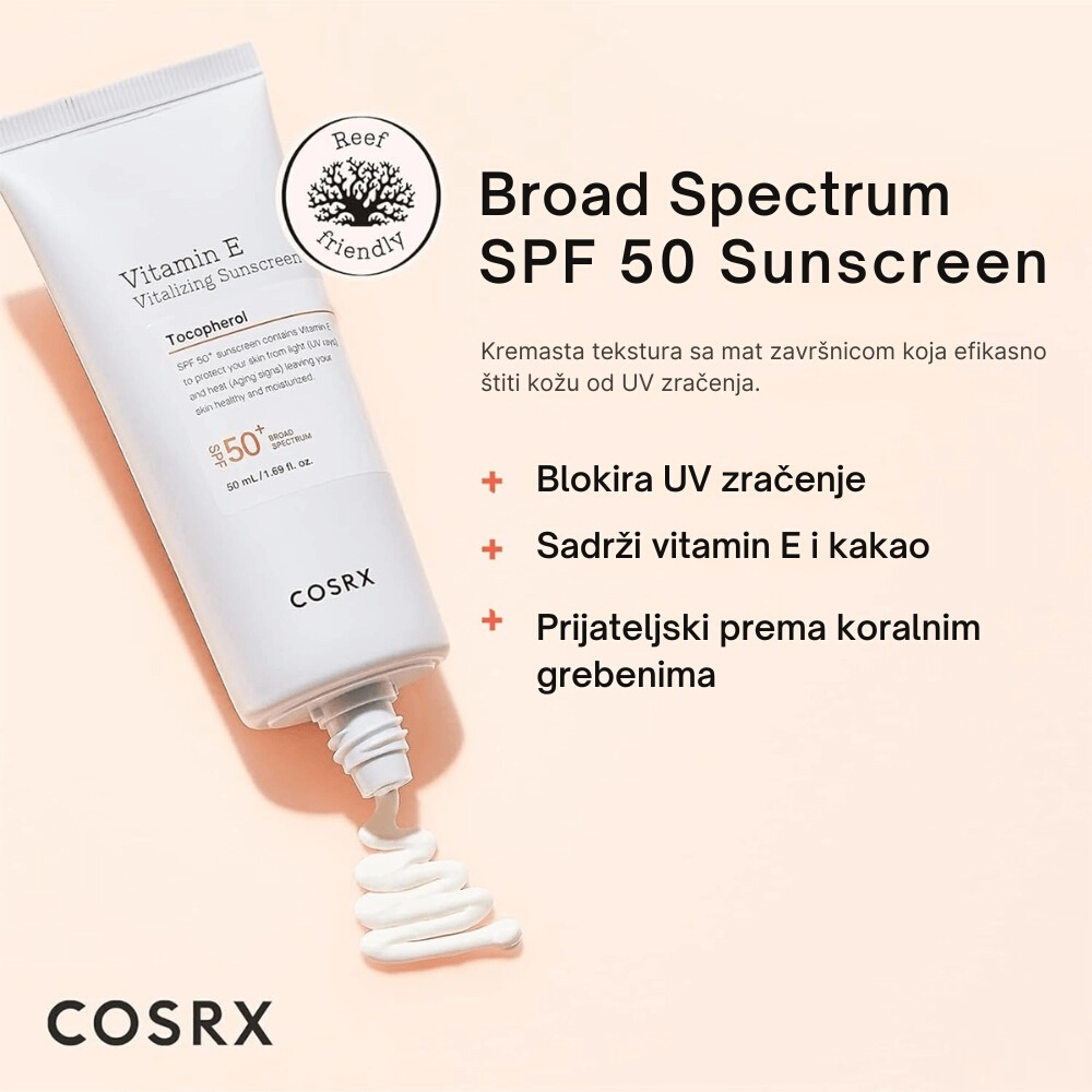 Vitamin E Vitalizing Sunscreen SPF 50+ 50ml